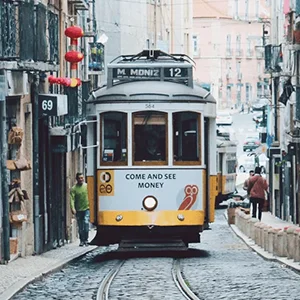 Portugal tram