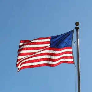 Move to Europe - USA flag